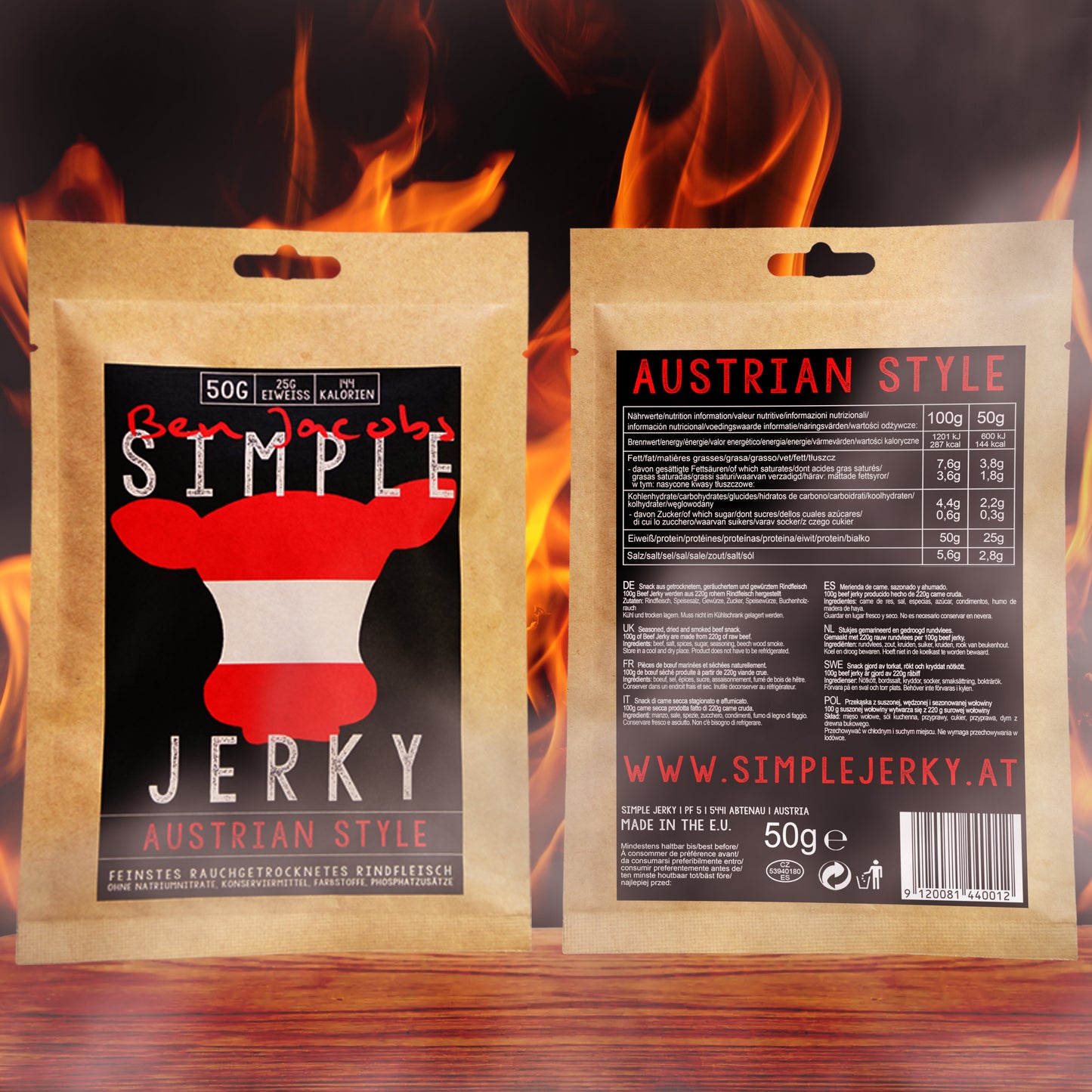 Carne seca - Estilo austriaco