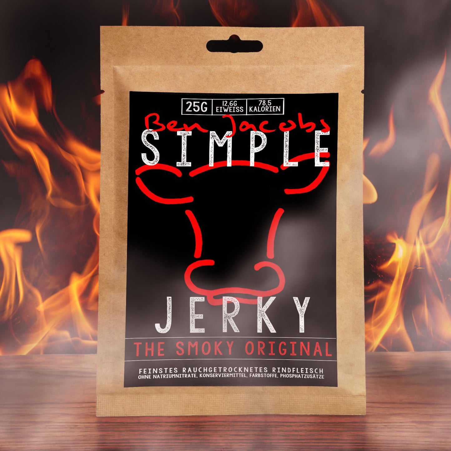 Simple Jerky - El Original Ahumado (25g)