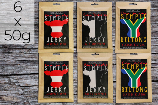 Simple Jerky - Caja Suave (3 Variedades)