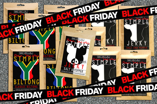 5 x 50g Cecina de Res + 5 x 50g Biltong + 1 bolsa gratis de Cecina de Cerdo